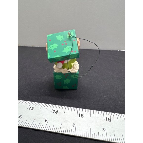 Disney Hallmark Dopey Pop-Up Christmas Ornament Green Holly Design - Picture 3 of 7